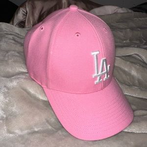 LA Dodgers trucker hat